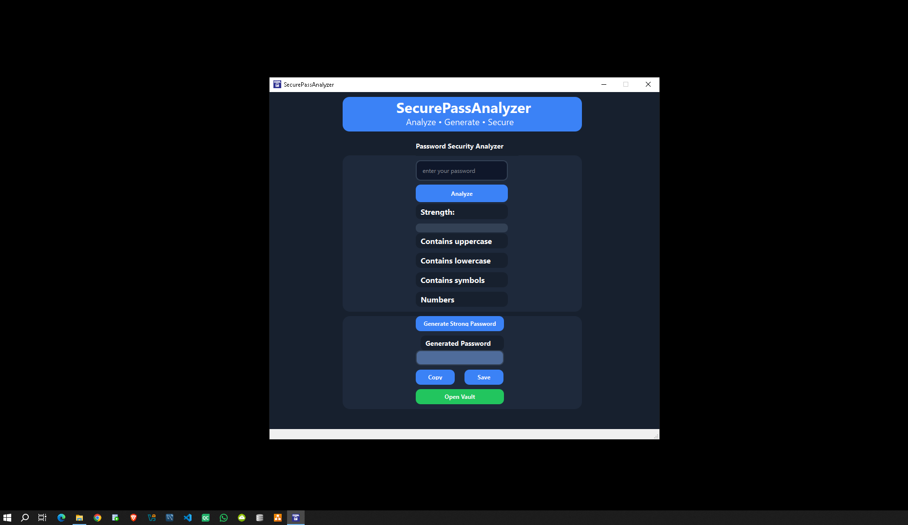 SecurePass Analyzer