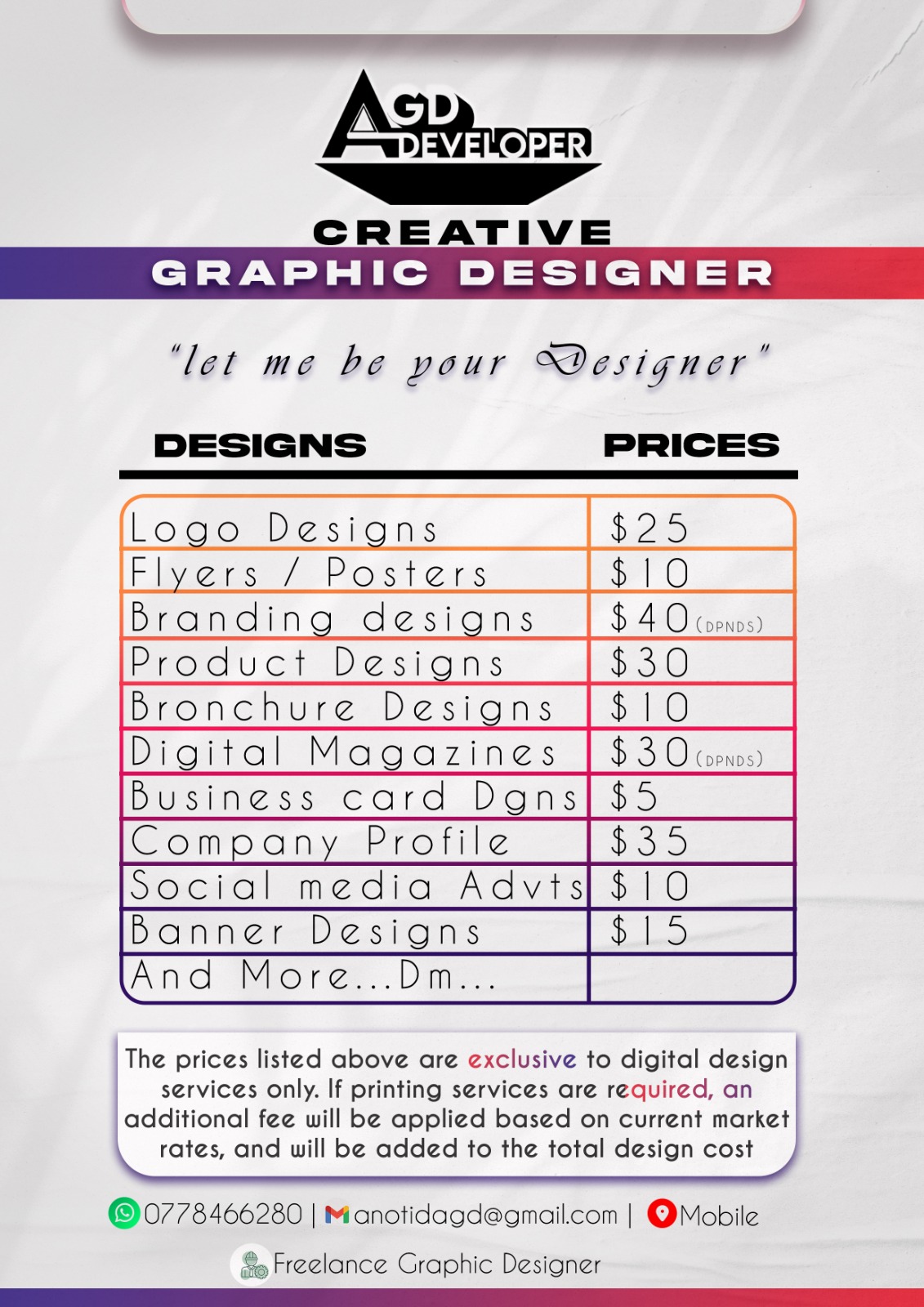 AGD graphic design project 6